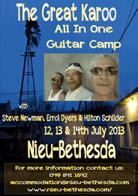 Nieu Bethesda Guitar Camp